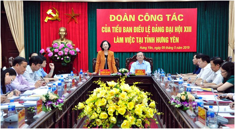 Toàn cảnh buổi làm việc